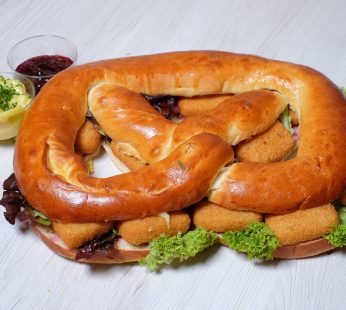 Käsetraum Brezel