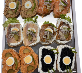 Baguette Fischbox 30 Stück